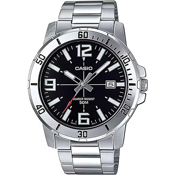 Amazon.com: Casio #MTP-V005D-7A Men's Standard Stainless Steel